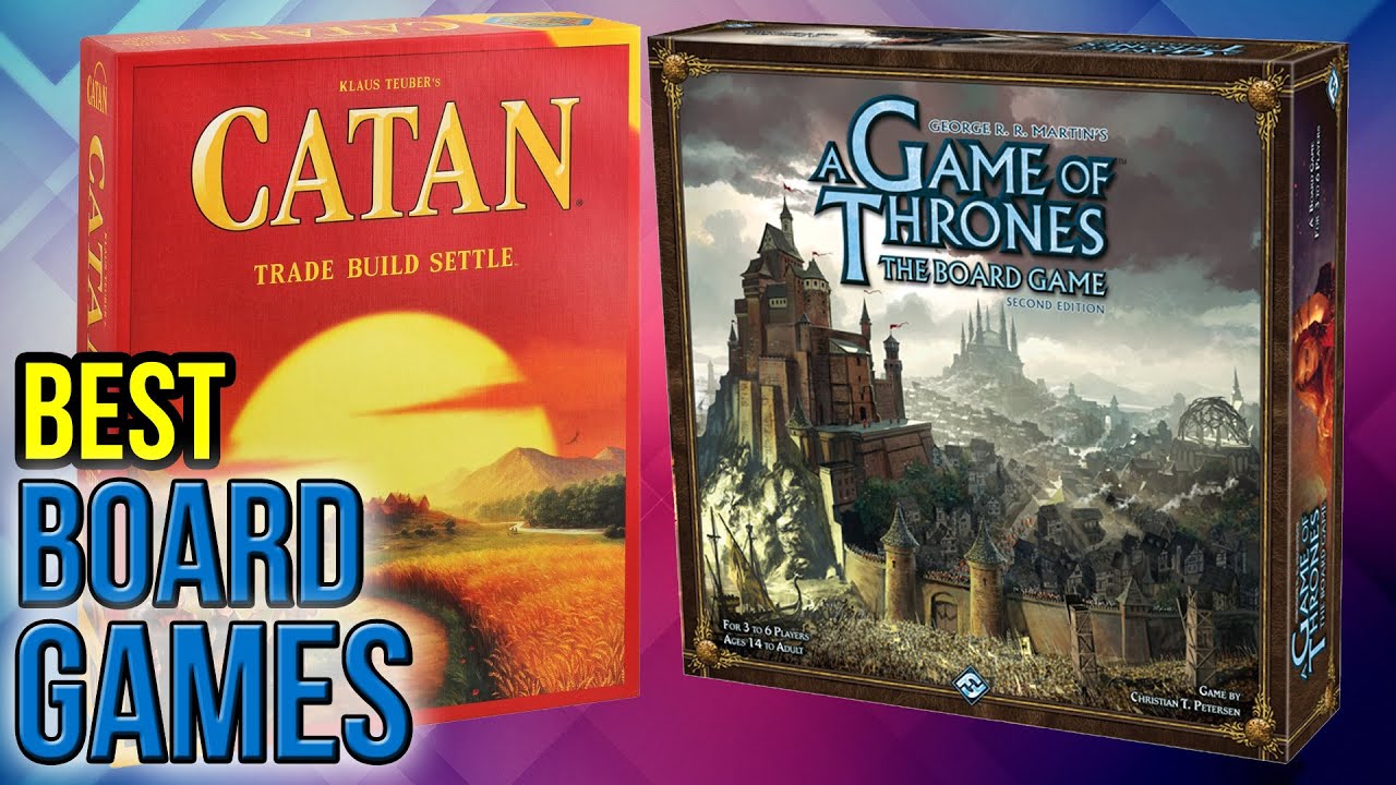 10 Best Board Games 2017 YouTube