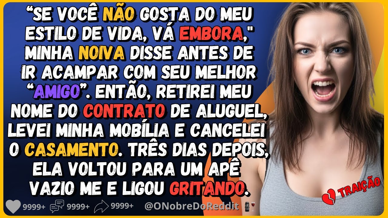 🗿🍷Minha noiva me tratou como descartável e me desrespeitoou. Então eu fiz uma surpresa para ela.