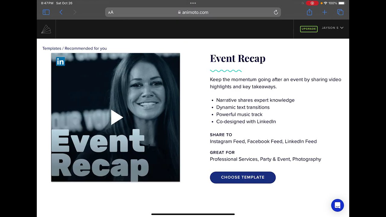 Animoto Video Maker Overview and Video Previews of all 50 of Its Templates