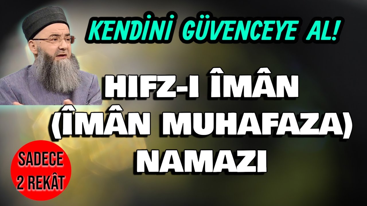 ⚡️MÂNEVÎ SİGORTA: ÎMÂN MUHAFAZA NAMAZI  | Cübbeli Ahmet Hoca