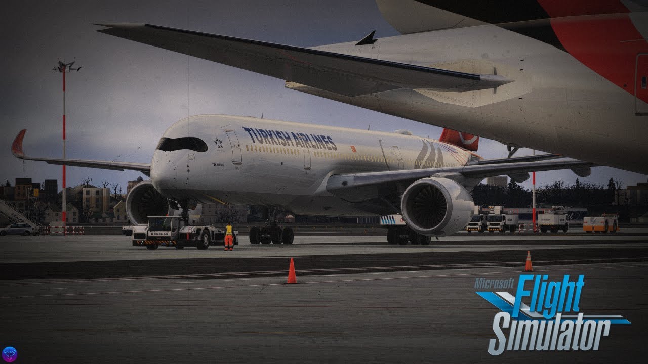 Turkish A350 Warsaw to Istanbul Full Flight | MSFS2024