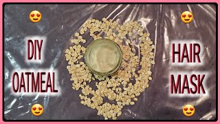  How To Make DIY Oatmeal Hair Mask For Growth Moisture Softness All Hair Types 