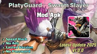 New Update! PlatyGuard: Swarm Slayer Mod Apk v1.0.0 | Speed Hack | No Ads |