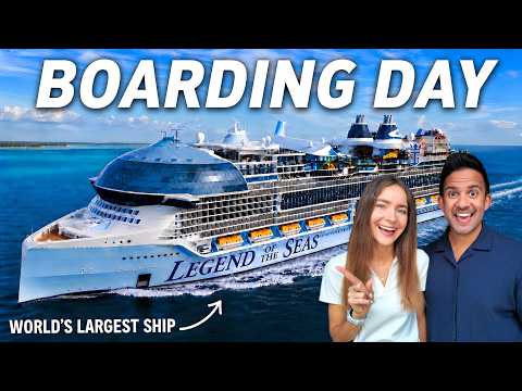 Thumbnail for Boarding Legend of the Seas - World's NEWEST & LARGEST Cruise Ship