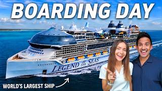 Boarding Legend of the Seas - World's NEWEST & LARGEST Cruise Ship screenshot 3