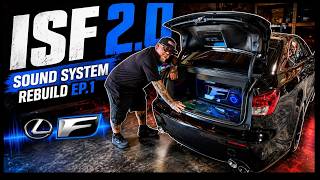 Lexus ISF Sound System Tear Down and Rebuild after 14 years! Amps, Batteries, Subwoofer out | ep.1