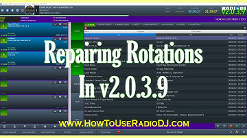Fixing RadioDJ Rotation When Upgrading To v2.0.3.9