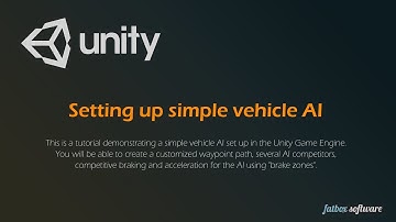 Setting Up Simple Vehicle AI - Unity Engine