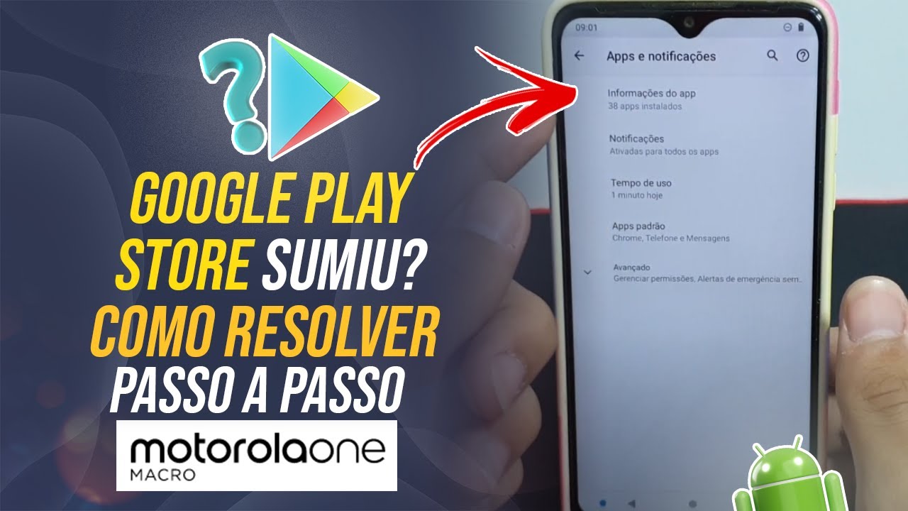 Já tentei de tudo. Play store sumiu. Play service não funciona