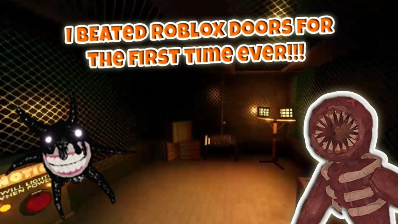 I FINALLY BEATEN ROBLOX DOORS FOR THE FIRST TIME EVER!!! (Roblox) - YouTube