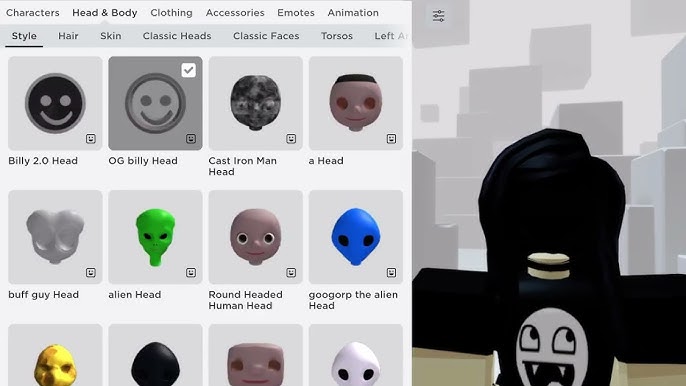 While looking in the catalog, i found some fake versions of headless. (Item  links are in the comment section) : r/roblox