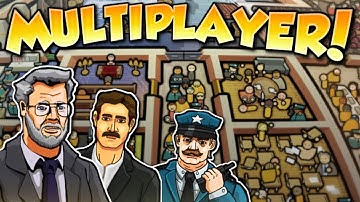MULTIPLAYER CHAOS! - Prison Architect Multiplayer Gameplay