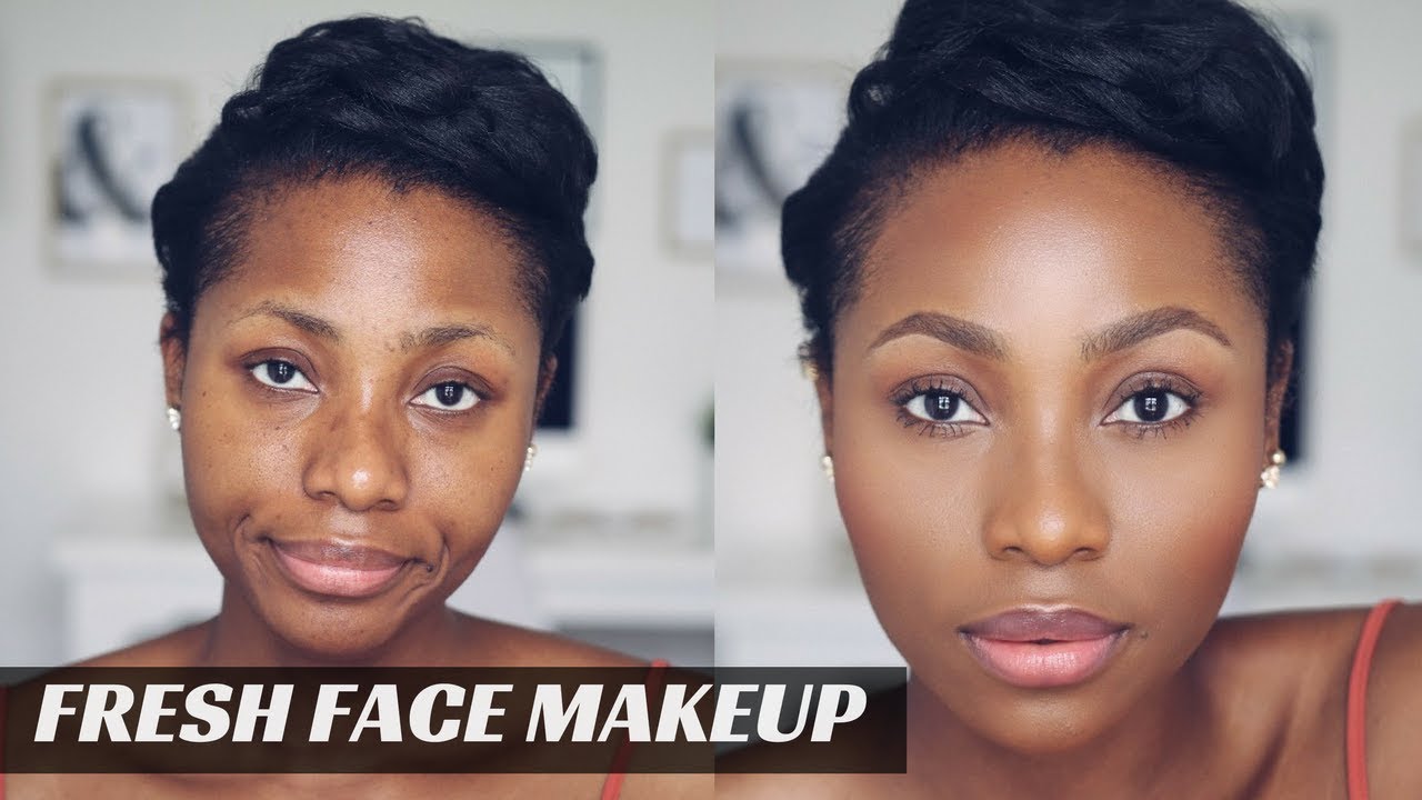 Planlagt skyld Turist NO MAKEUP" MAKEUP/ NATURAL FRESH FACE MAKEUP | DIMMA UMEH - YouTube