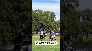 What’s the call🤔 Touchdown or Interception‼️ #blur #footballshorts #footballskills #footballplayer