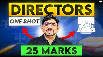 DIRECTORS 12 HOURS ONE SHOT REVISION | CS Exe 2025 Exams | COMPANY LAW CS EXECUTIVE BY CS AMIT VOHRA