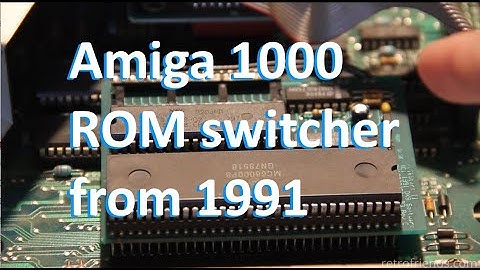 Amiga 1000 DKB Kwikstart II ROM Switcher