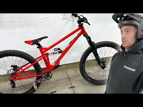 Riding my Single Speed Full Suspension (and other things happen too)