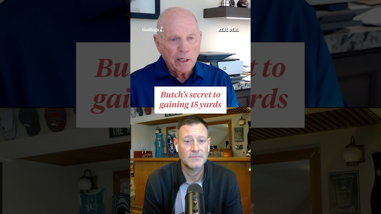 Legendary instructor Butch Harmon reveals the secret to gaining 15 yards 👀