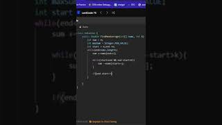 🚀 Day 14/75 of the Leetcode 75 Coding Challenges!643. Maximum Average Subarray I #leetcode #dsa