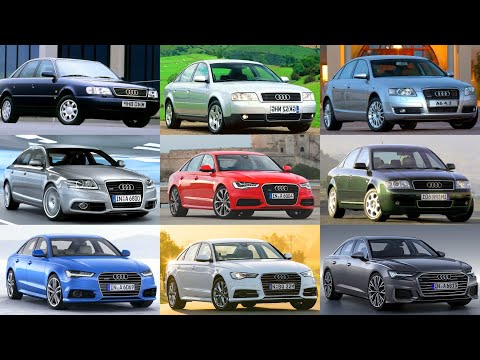 Audi A6'nın Tarihçesi. Mükemmel Bir Arabanın tüm nesilleri (1994 - 2024)