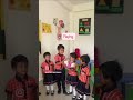 Action word game by our little kids