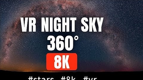 Stellar Dome: 8K VR Starfield in 360°