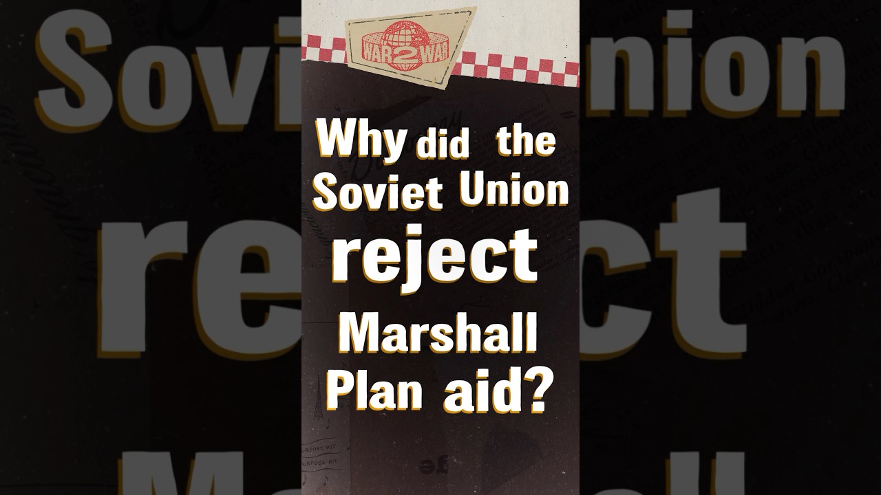 Why Did the USSR Reject the Marshall Plan? #W2W #shorts