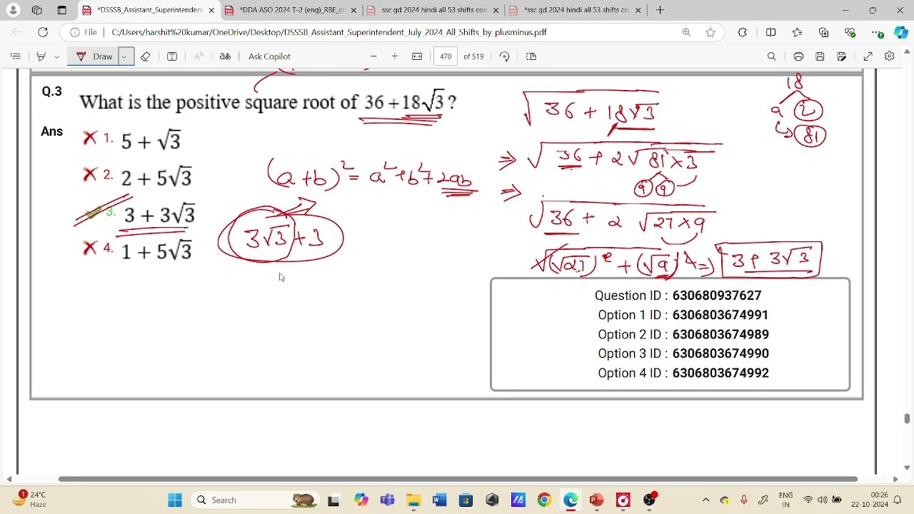 L-14 DSSSB Math PYQ (Assistant Superintendent) 21-07-2024 1ST shift  ( math Section) @keystone01