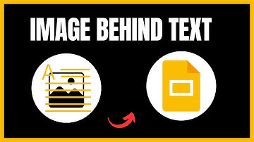 How to Place Image Behind Text in Google Slides | Step-by-Step Guide 2024