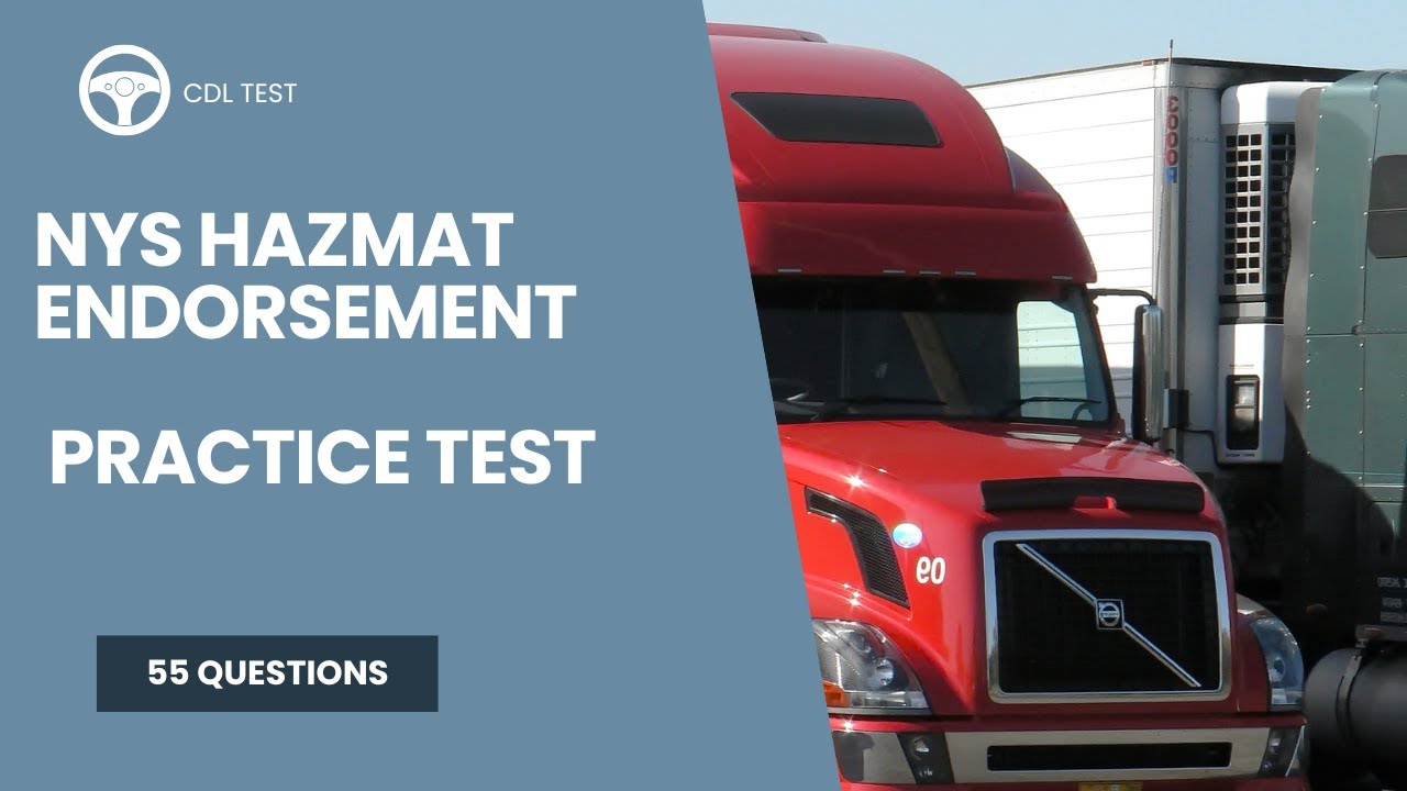 NYS Hazmat Endorsement Practice Test ‐ 2026 Questions and Answers