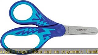 Player Profile Fiskars 194220 Back to School Supplies, Kids Scissors Softgrip Blunt-tip, 5 Inch, Color Received Ma