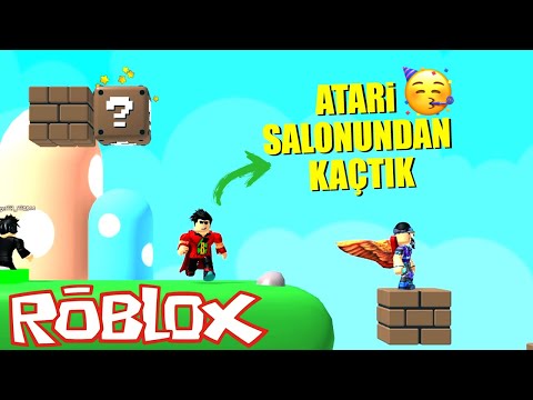 ATARİ SALONUNDAN KAÇTIK 🕹️ Roblox Escape The Arcade Obby!