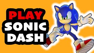Sonic Dash - Gameplay Walkthrough [PART 1] - Sonic The Hedgehog (iOS, Android) screenshot 5