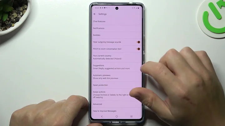 How to Switch On SMS Delivery Report on Vivo T2 Pro - Find Messages Advanced Settings