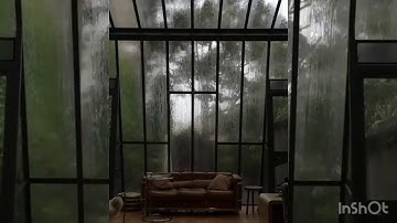 سورة البقره مع صوت المطر بصوت الشيخ ماهر المعيقلي Rain sound with the Quran to relax two hours