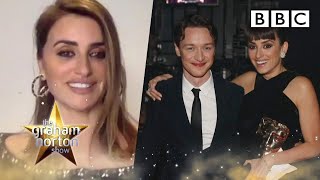 James McAvoy and Penelope Cruz joke about the first time they met | The Graham Norton Show - BBC
