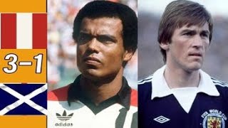 Peru 3 x 1 Scotland (Cubillas, Kenny Dalglish)  ●1978 World Cup Extended Goals & Highlights HD 1080