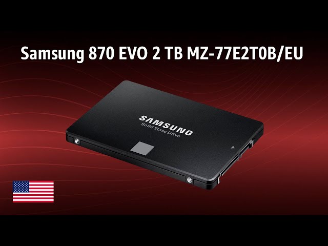 Internal SSD Samsung 870 EVO 2 TB MZ-77E2T0B/EU | TEST | English