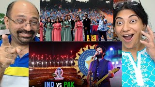 WORLD CUP OPENING CEREMONY✨ INDIA VS PAKlSTAN LIVE PERFORMANCE?|