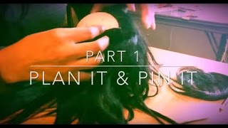 How to Make a Doll Wig, Part 1: Plan it and Pin it!