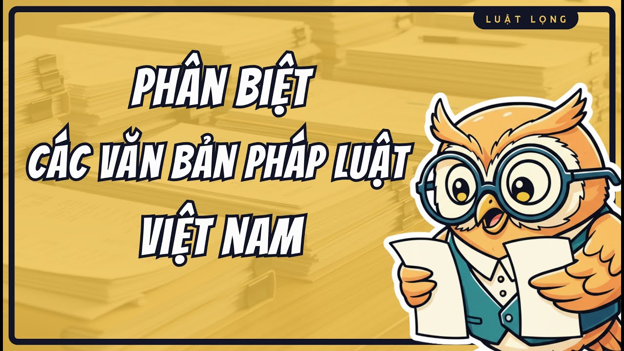 Phân Biệt Các Văn Bản Quy Phạm Pháp Luật Chỉ Trong 9 Phút - youtube