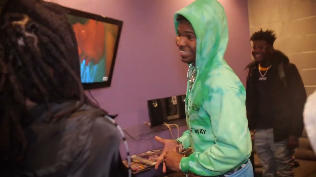 LIL KEED UNSEEN STUDIO FOOTAGE