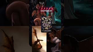 marking all spicy chapters on Our Vicious Oaths by N.E. Davenport #booktok #booktube #books