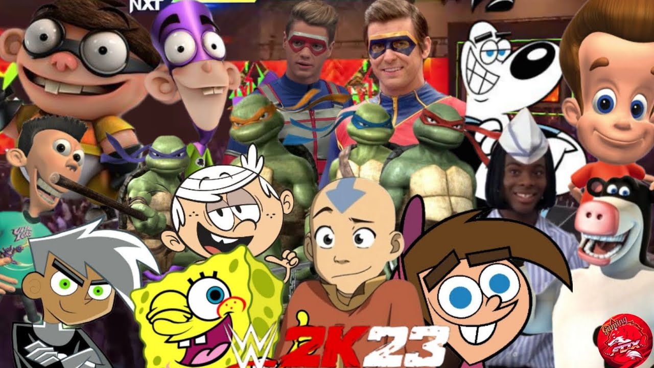 WWE 2k23 Nickelodeon Royal Rumble! Timmy Turner, Danny Phantom, and Jimmy Neutron! (S2 E13)