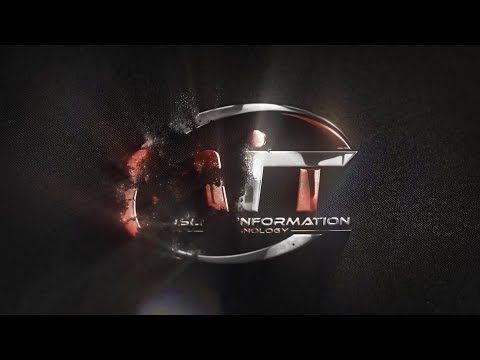 Premium Particles 3D logo |Trapcode Particular logo template