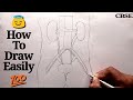 How to draw human excretory system step by step for beginners 