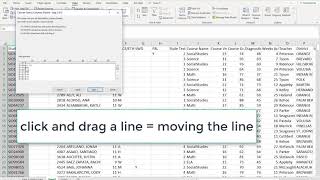 Excel4EducatorsE6: Separating one column into two columns using Fixed Width