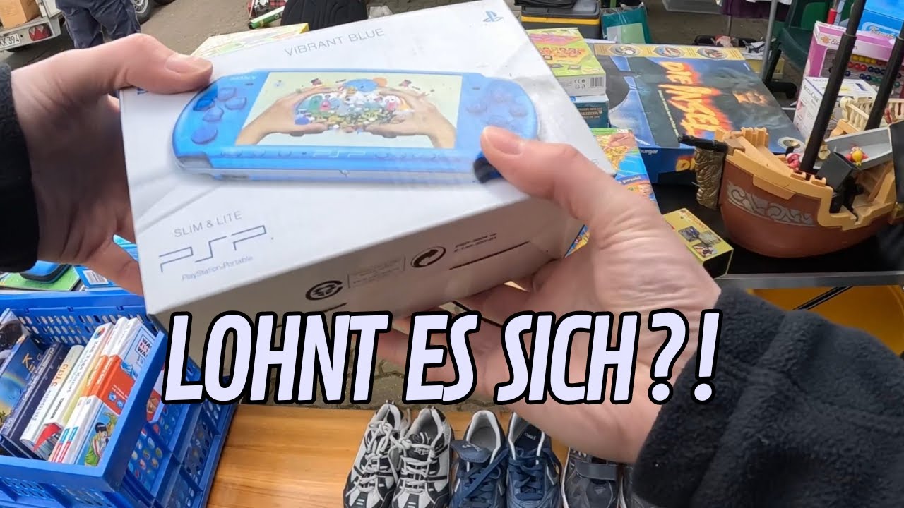 Videospiele und Edelmetalle auf dem Trödelmarkt - Reselling / Flohmarkt Tour 🔥