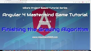 Famous Angular 2/4 Project based tutorial,  Episode 11 part 1 Profile