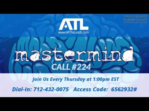 Mastermind Call #224 | Probate Leads training for Agents and Investors | All The Leads